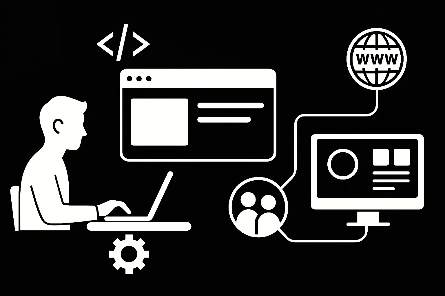 Image illustrating the challenges of scaling a tech team, with BoundLessHR providing solutions like recruitment, remote hiring, and staff augmentation.